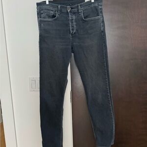 Rag n Bone Fit 2 Slim Washed Black 36 Mens Jeans